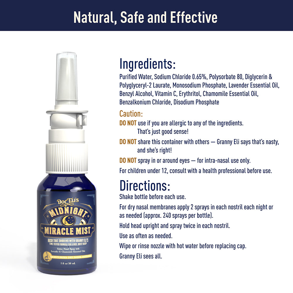 Doc Eli's Midnight Miracle Mist (1oz/30ml)